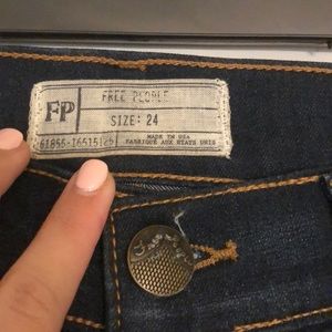 Free People Jeans - Dark denim flare pants Free People Jeans - Dark denim flare pants